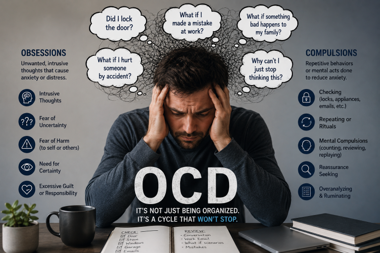 The Hidden Signs of OCD in Adults (That Aren’t Just Cleaning or Organization)